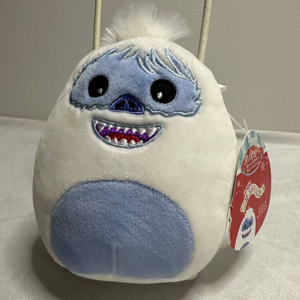 Squishmellow Bumble Abominable Snow Monster Rudolph 7 inch Plush